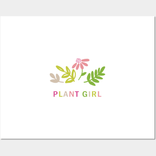 Plant girl Posters and Art